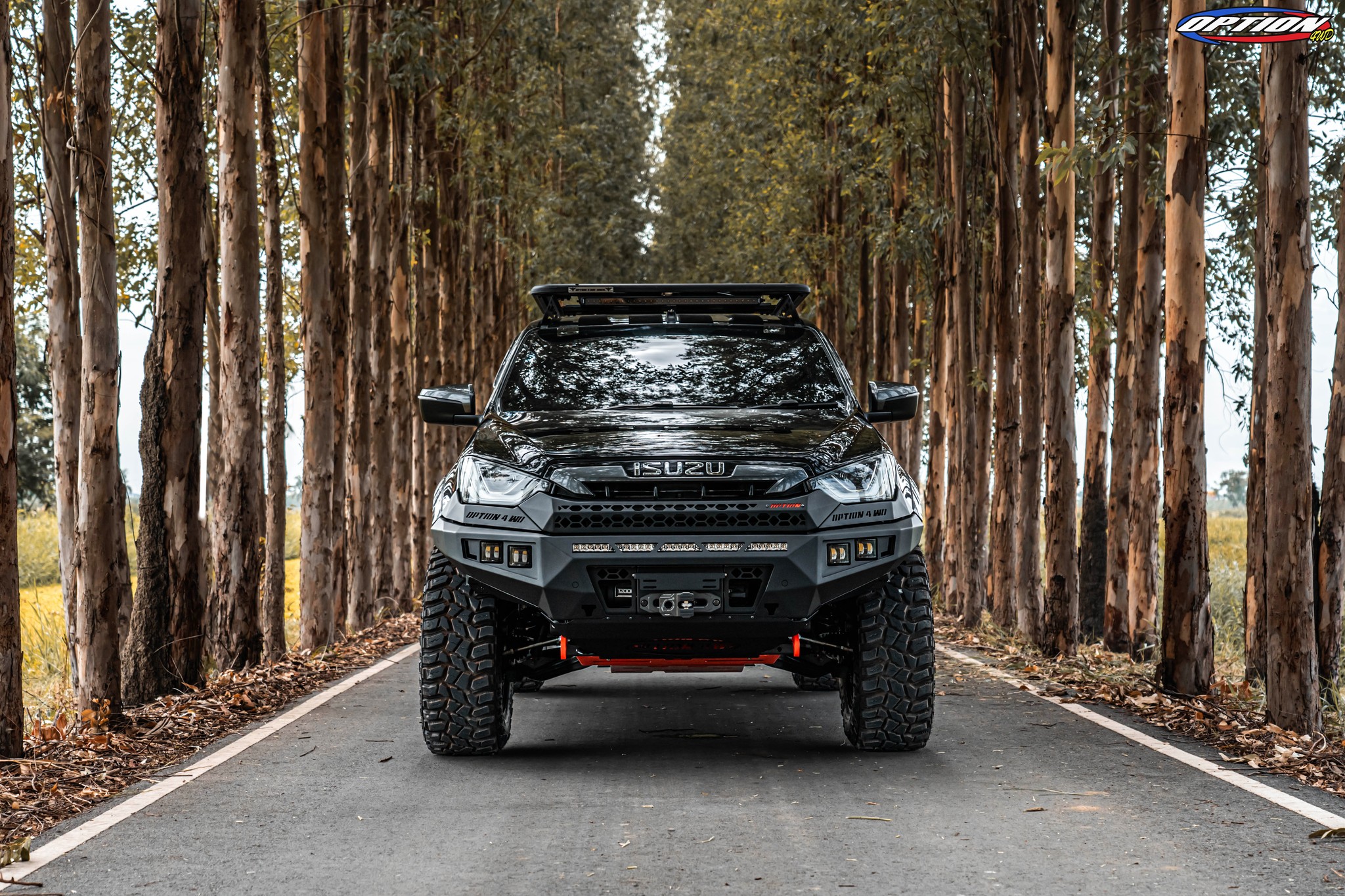 ชุดแต่งกันชนเหล็ก OPTION 4WD สำหรับ ALL NEW D-MAX 2020 (V-CROSS)