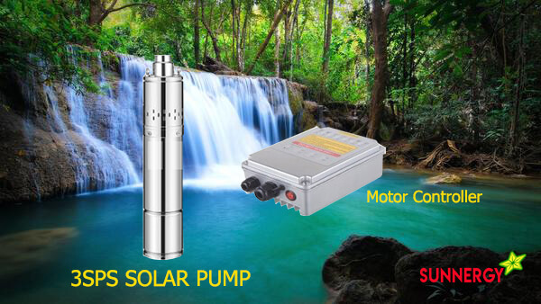 ปั๊มน้ำบาดาล STC-3SPS SOLAR PUMP
