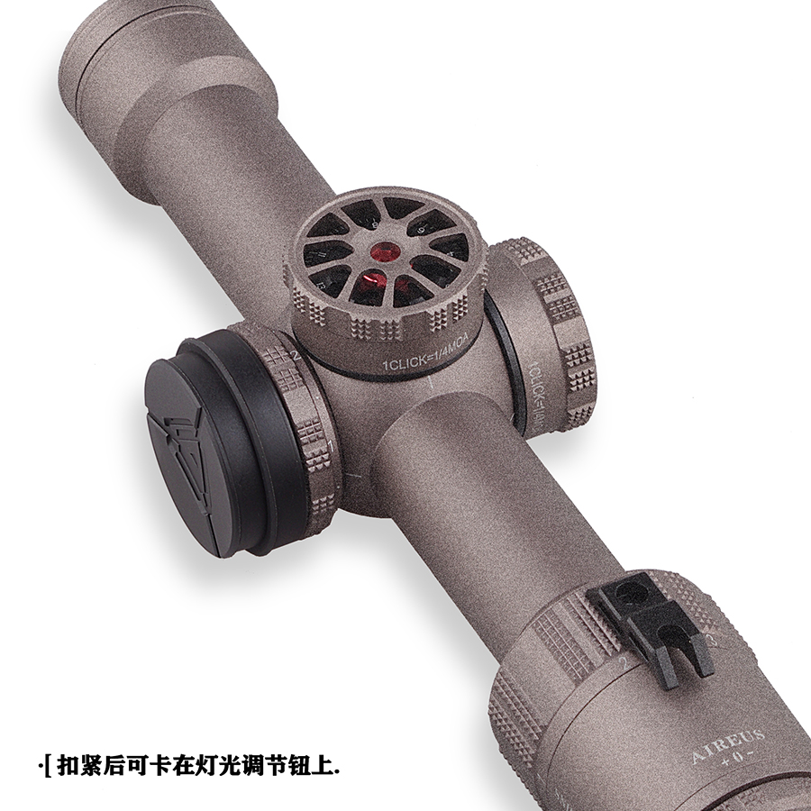 กล้องกันน้ำ กันกระแทก AIREUS HD 1-6X24 IR FFP เส้นเล็งขยายตามซูม มีไฟเส้นเล็ง