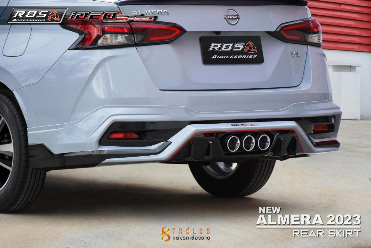 ชุดแต่งสเกิร์ตรอบคัน IDEO RBS ALMERA 2023
