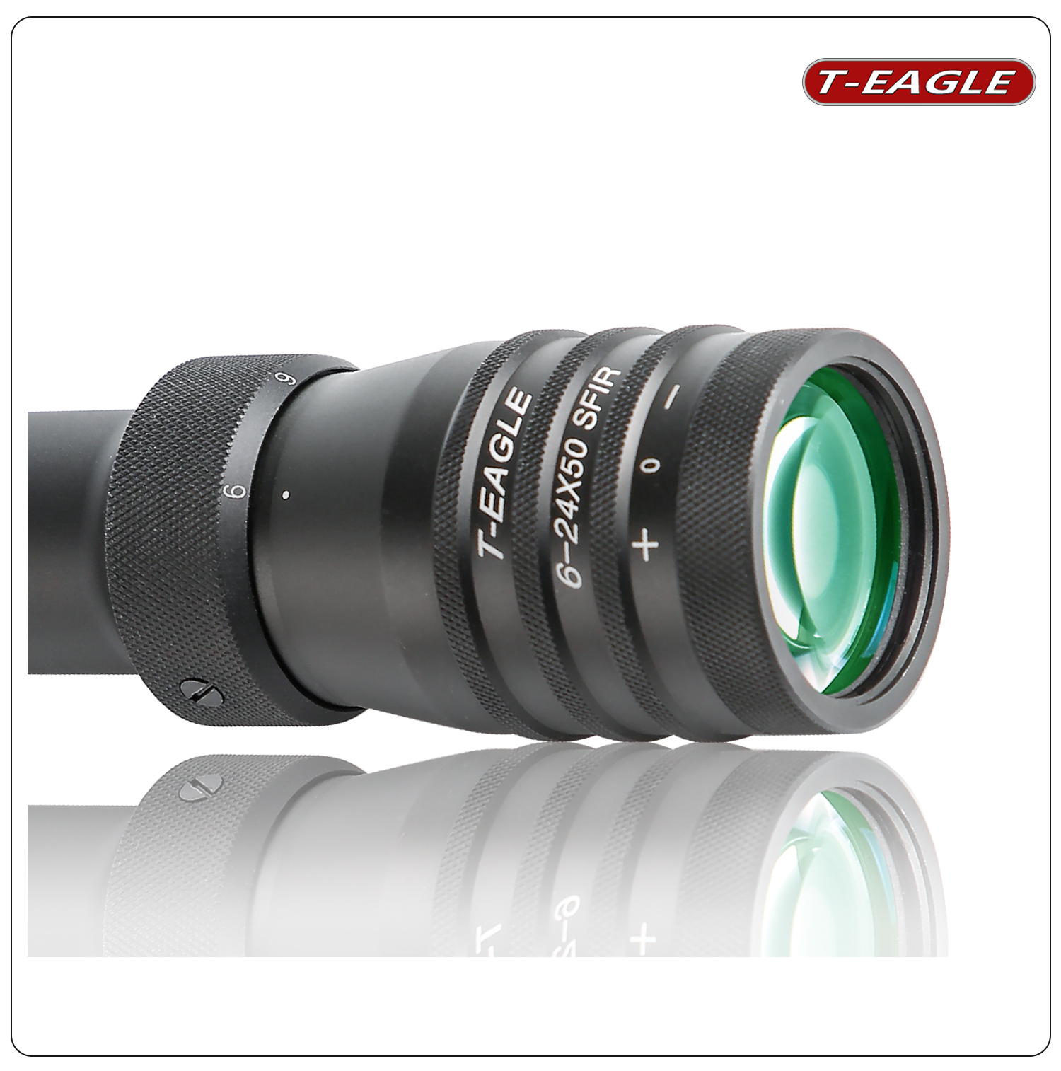 กล้องติดปืน กันน้ำ กันกระแทก T-EAGLE ER 6-24X50 SFIR SCOPE