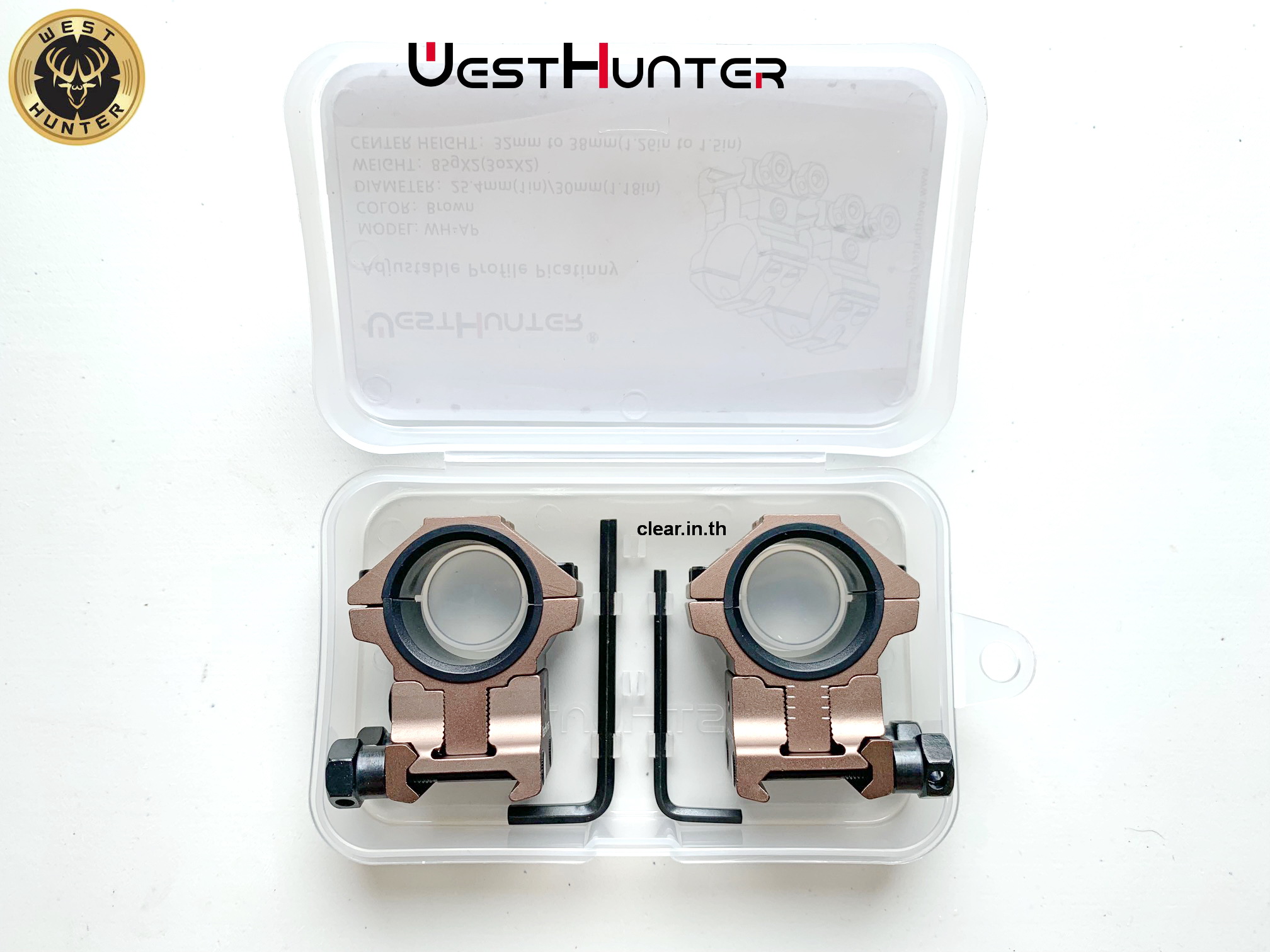 ขากล้องคุณภาพสูง ปรับสูง ต่ำใด้ ADJUSTABLE Profile Scope Mounts 20mm Picatinny Rail 25.4mm/30mm Universal Scope Rings Accessories