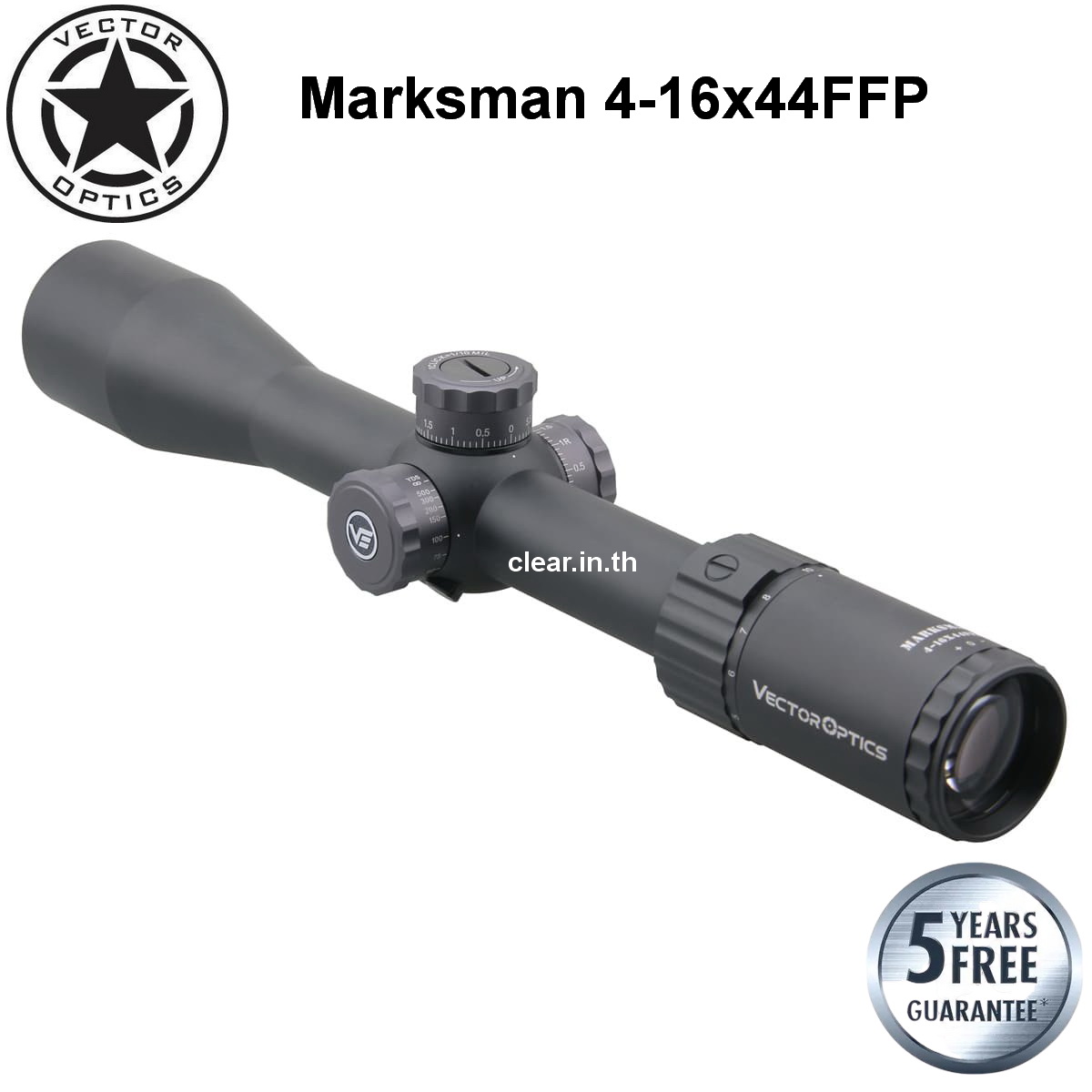 กล้อง VECTOR OPTIC Marksman 4-16x44FFP Riflescope เส้นเล็งขยายตามซูม