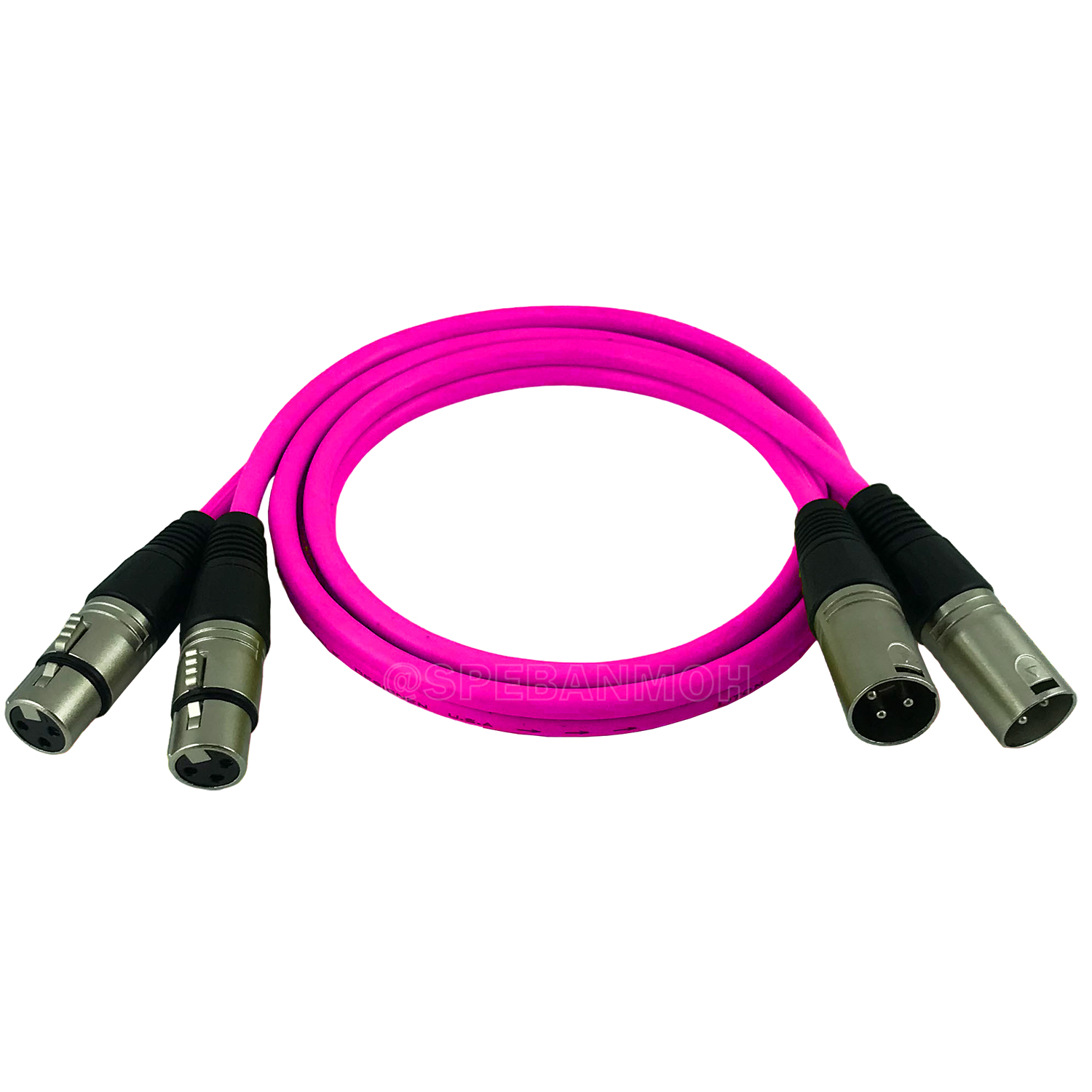 [ 1เส้น ] LT-ST-XLR-MF-PINK สายสัญญาณ 2ออก2 2XLR ผู้ ออก 2XLR เมีย สายไมค์ XLR Cable สำเร็จรูป Cable Assembly 2 ออก 2 สายเครื่องเสียง สายซับ สายสัญญาณสเตอริโอ Audio Stereo Cable แจ็คสายสัญญาณเสียง สําหรับโฮมเธียเตอร์ Microphone Cable สายสัญญาณคู่ ทองแดงแท