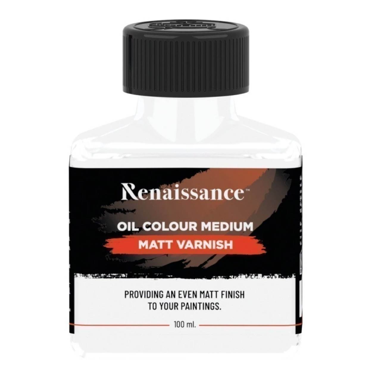 สื่อผสมสีน้ำมัน Renaissance กลอสวานิช / แมทวานิช / เทอร์เพนไทน์ Gloss vanish / Matt vanish / Turpentine 100 ml.