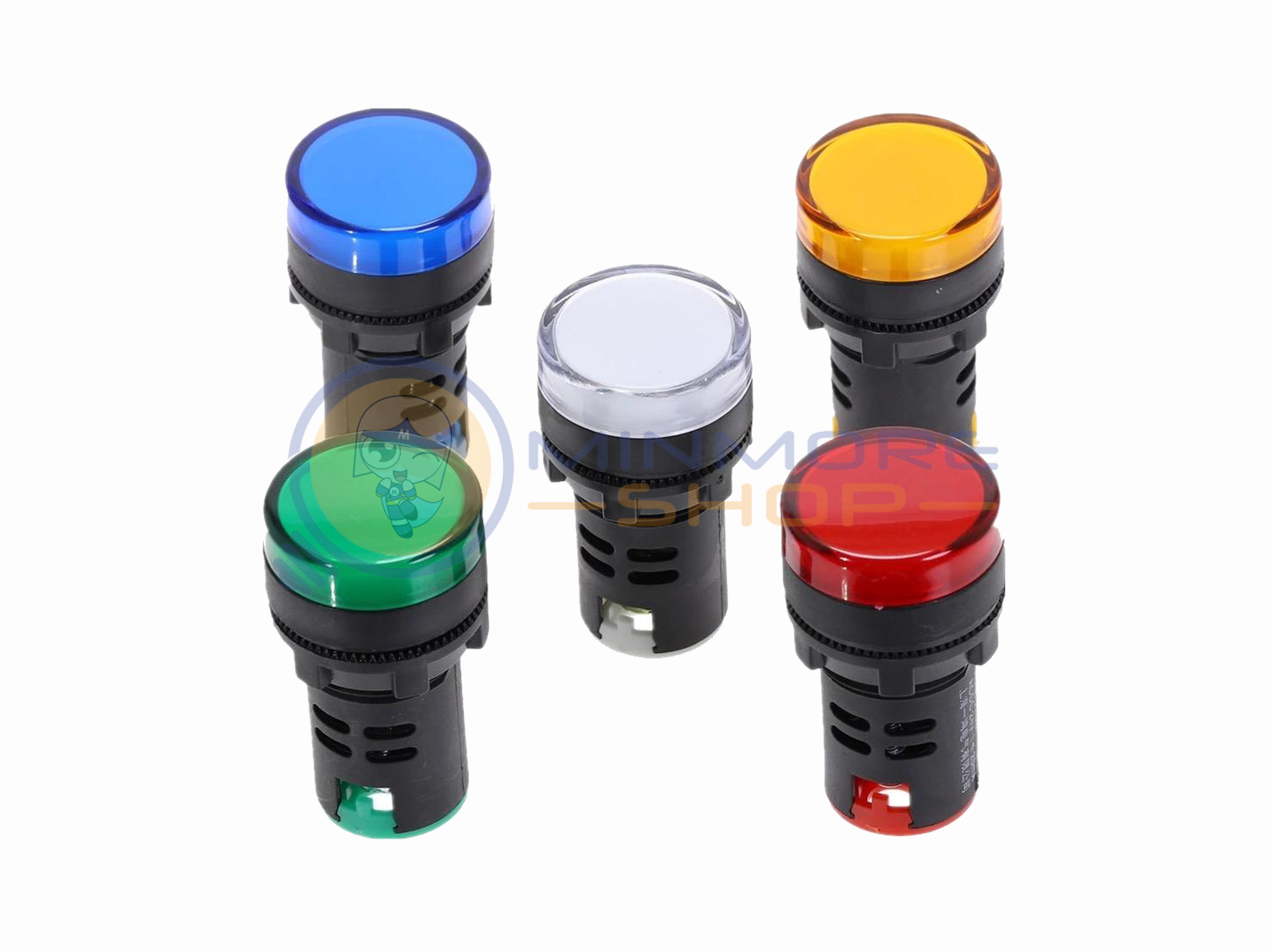Pilot Lamp LED ไพล็อตแลมป์ 22mm 220V