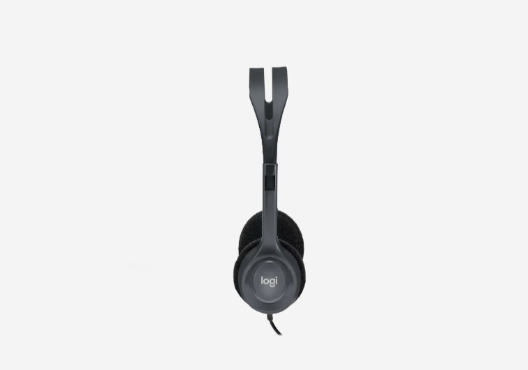 หูฟังสเตอริโอ Headset Logitech H111 3.5mm Multi-Device ไมโครโฟนตัดเสียงรบกวน