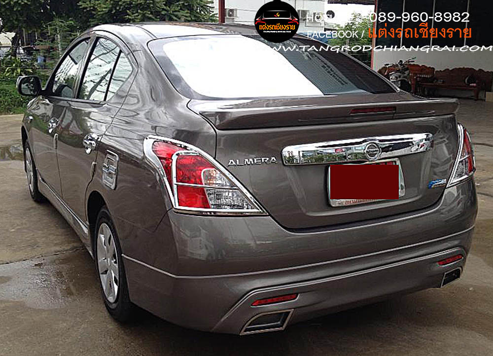 ชุดแต่งรอบคัน VIP v2 ALMERA 2011