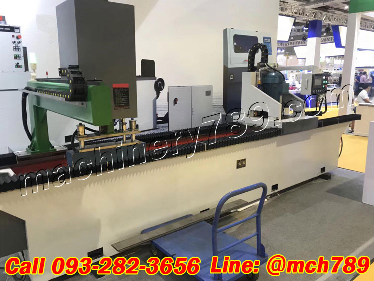 เครื่องลับมีดระบบออโตเมติก พร้อมมอเตอร์ 4KW(380V) เครื่องลับคมใบมีด แท่นลับมีด เครื่องเจียรมีด รองรับใบมีดยาวสุด 1600-6000 มม. Full Automatic Blade Sharpener / Blade Sharpening Machine (Maximum Length 1600-6000MM )