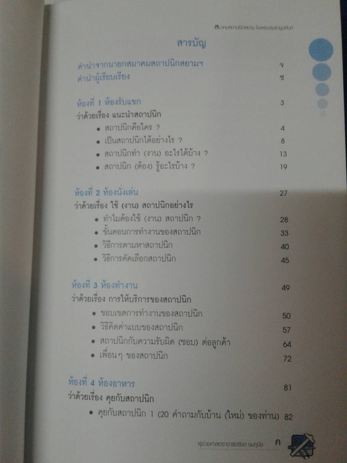 รู้จัก...สถาปนิก We...Ar(e)chitect