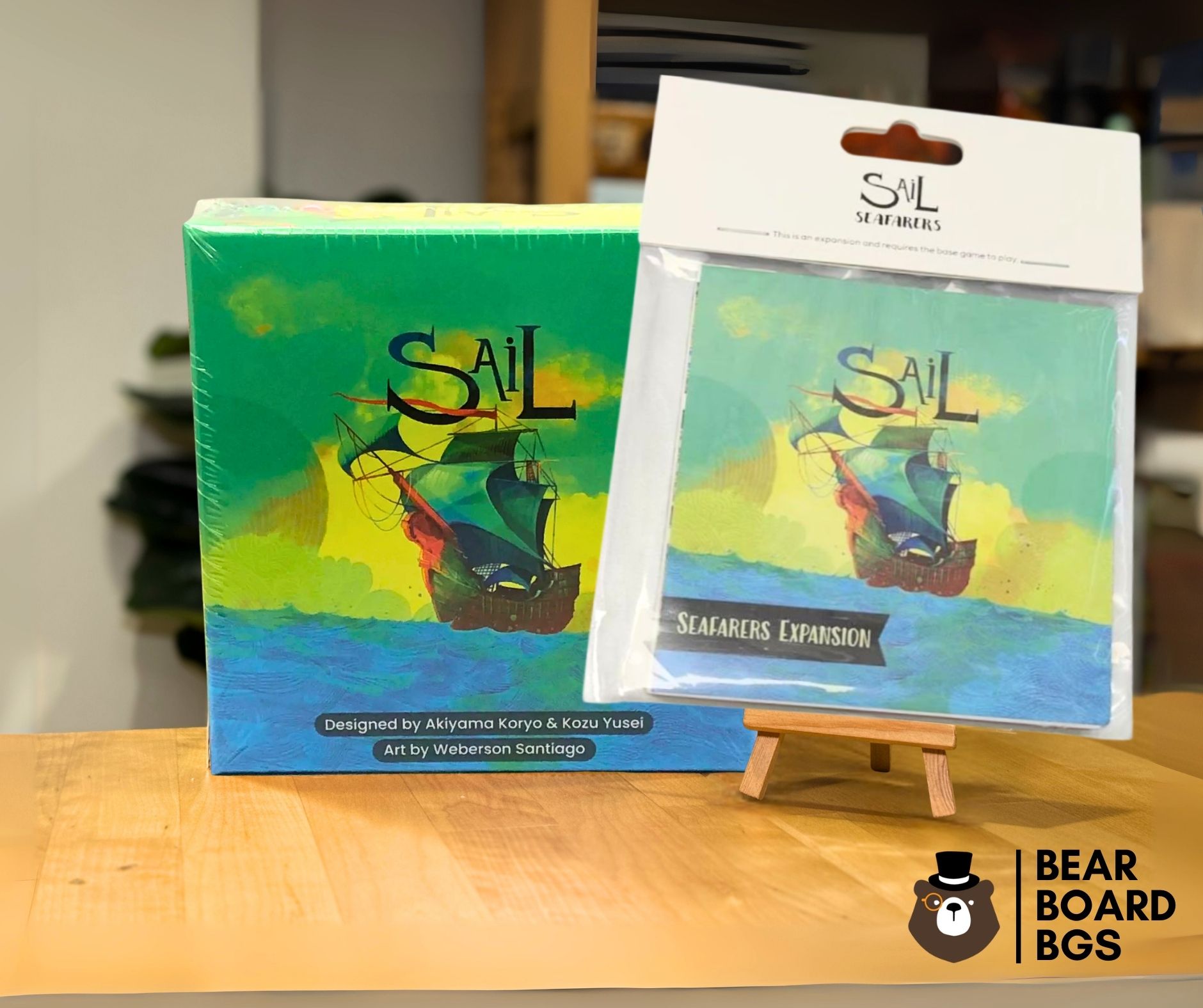 Sail + Seafarers Expansion บอร์ดเกม ของแท้