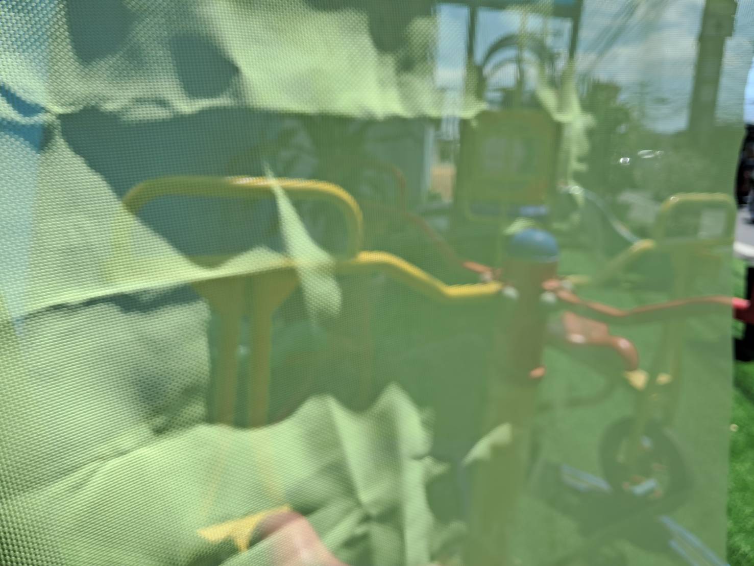 pvc solar screen ผ้าใบมีรู