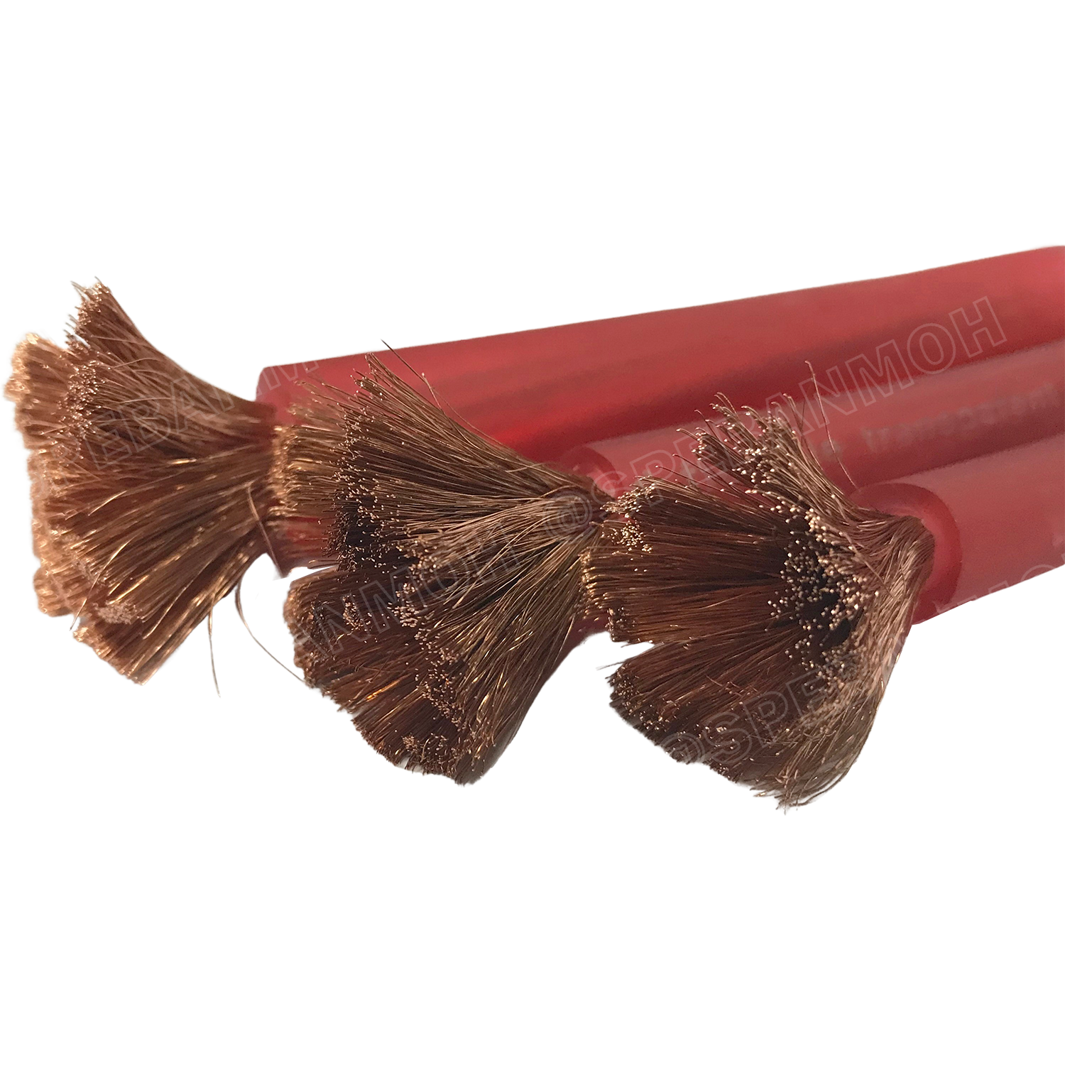 [ 1 เมตร ] NT-BAT ฉนวนพีวีซีนิ่ม Nectech สายพาวเวอร์แบตเตอรี่ Battery cable แบบอ่อน เนคเทค ทองแดงแท้ ขนาดเต็ม Pure Copper Wire 100% สำหรับรถยนต์ DC Power Cable แบบเดี่ยว สายไฟเดี่ยวชนิดฝอย เดินรถยนต์ รถบรรทุก