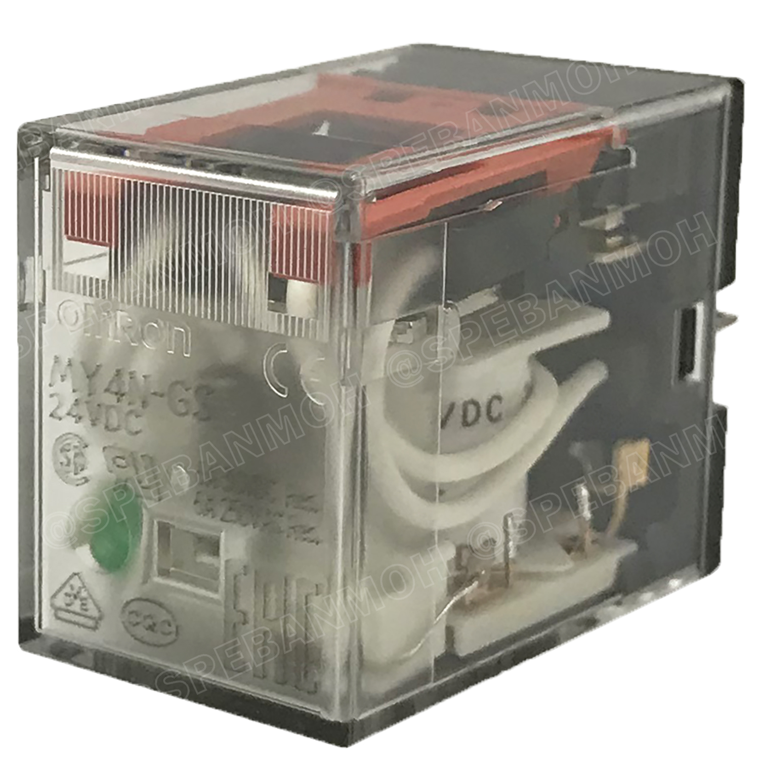 [ 1 ชิ้น ] OMR-MY4N-GS-24VDC รีเลย์ Omron MY2N 24VDC coil 24VDC 3A รีเลย์ Omron Relay Omron รีเลย์ ออมรอน omron LED Indicator 14 ขา 3A รีเลย์อุตสาหกรรม รีเลย์ MY4N ยี่ห้อ Omron พาวเวอร์รีเลย์