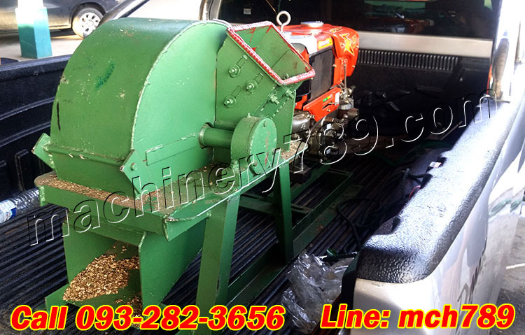 เครื่องบดไม้ขนาดเล็ก รุ่น ZUMO 1 ระบบ4ใบมีด กำลังผลิต0.4-1ตัน/ชม. เครื่องทำขี้เลื่อย เครื่องบดขี้เลื่อย เครื่องบดกิ่งไม้ เครื่องบดย่อยกิ่งไม้ Disc-Type Wood Crusher / Sawdust Crusher / Wood Powder Machine