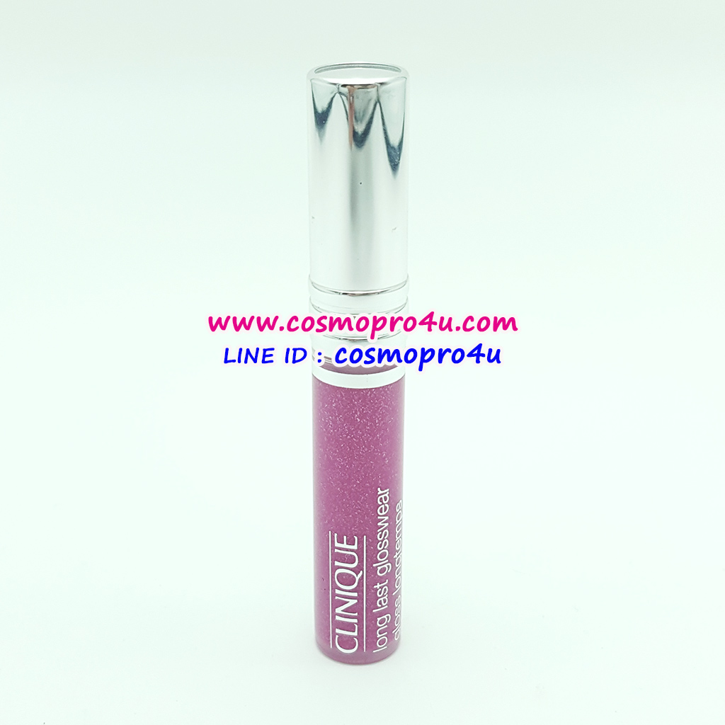 ลิปกลอส (คลินิกข์) สีชมพู CLINIQUE Long Last Glosswear #24 Love at First Sight รักแรกพบ ให้ประกายเงางาม ปกป้อง ดูแลริมฝีปาก ป้องกันปากแตกแห้ง