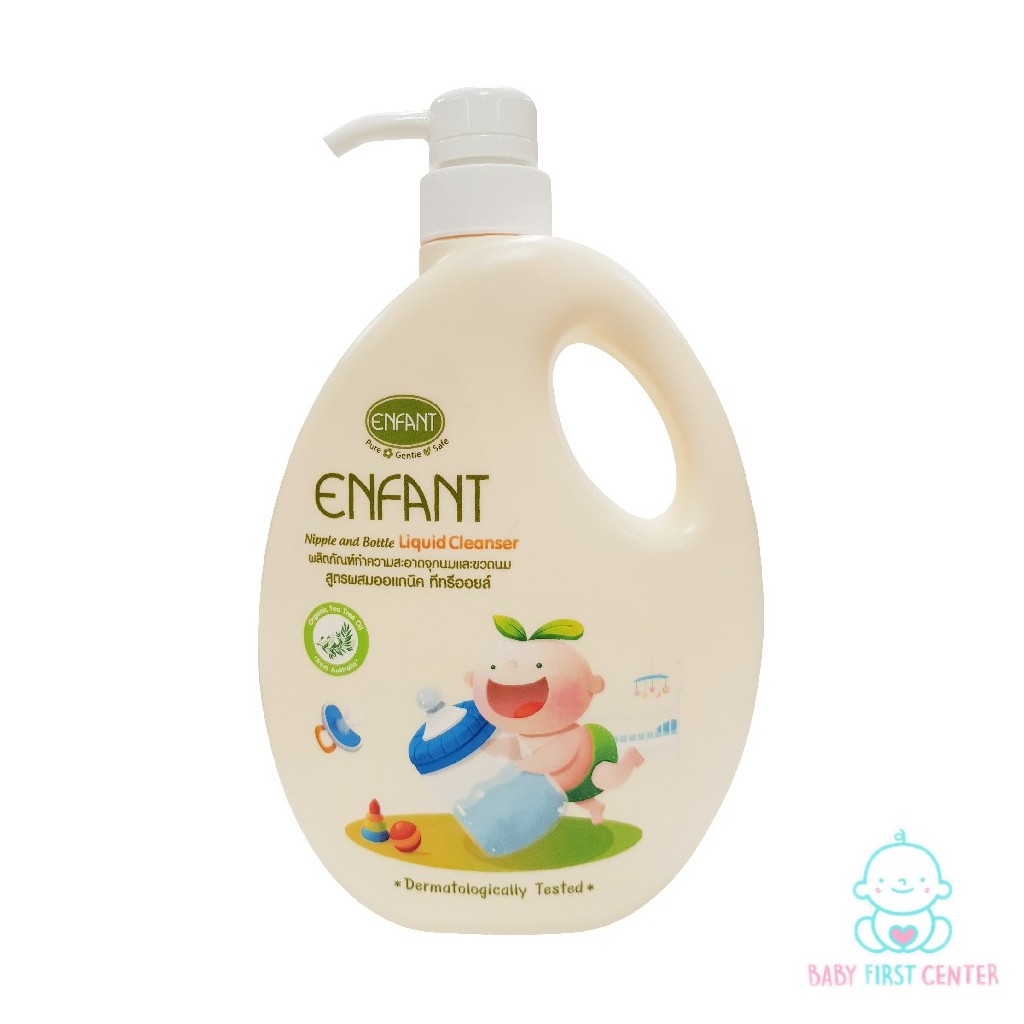อองฟองต์ ล้างจุกนม นิปเปิ้ล แอนด์ บอทเทิล ลิควิด คลีนเซอร์ (แบบขวด) - Enfant Nipple And Bottle Liqiud Cleanser (ฺBottle)