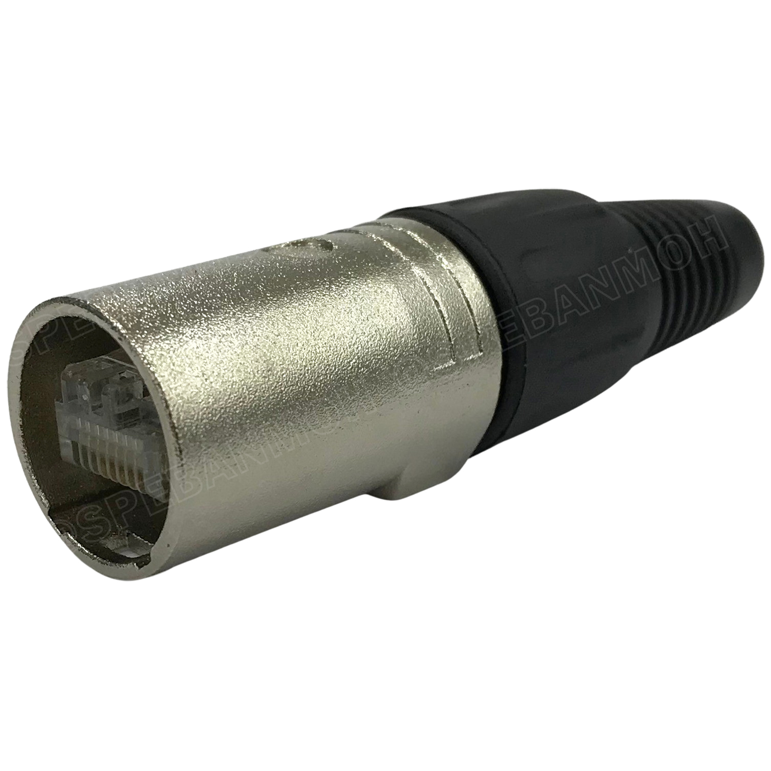 [ 1ชิ้น ] XLRnet-GCA073 RJ45 ตัวผู้ Male สีนิกเกิ้ล Nickel XLR net RJ45 Male Connector ปลั๊กแลนด์ ผู้ต่อสาย RJ45 Connector หัวต่อสายแลนด์ XLRnet XLR RJ45 8P ต่อสาย XLRnet Connectors for RJ45 Cable อินเตอร์เน็ท คอนเน็คเตอร์ Internet