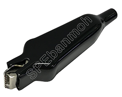 ปากคีบ สีดำ-แดง (Alligator Clip) AL-021