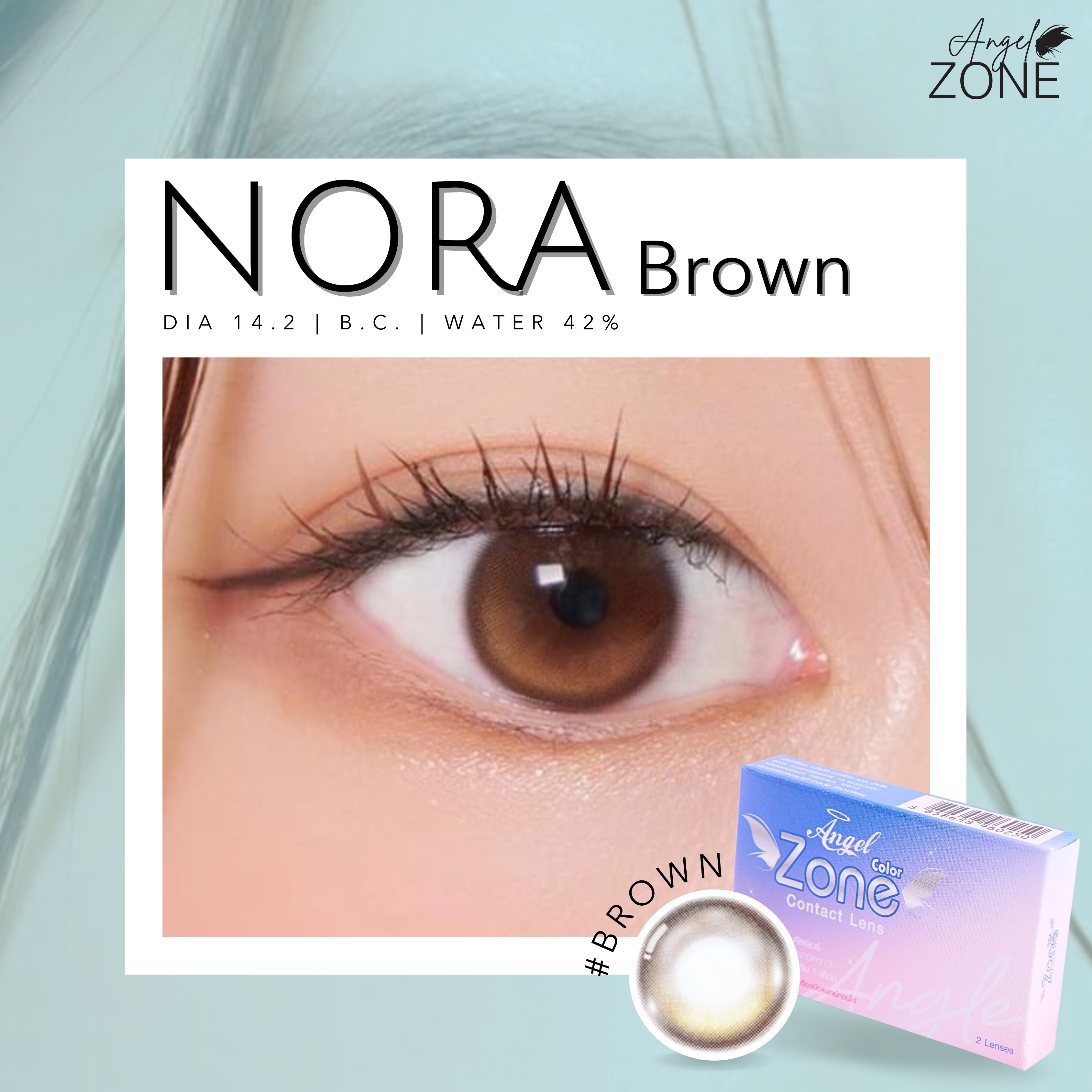 AZ191 รุ่น 14.2 Nora Brown Step 1-4 AZN Y