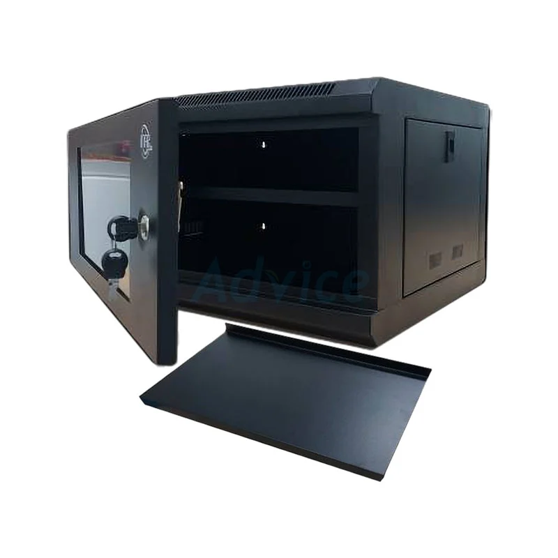 ตู้แร็คติดผนัง 6U 19นิ้ว