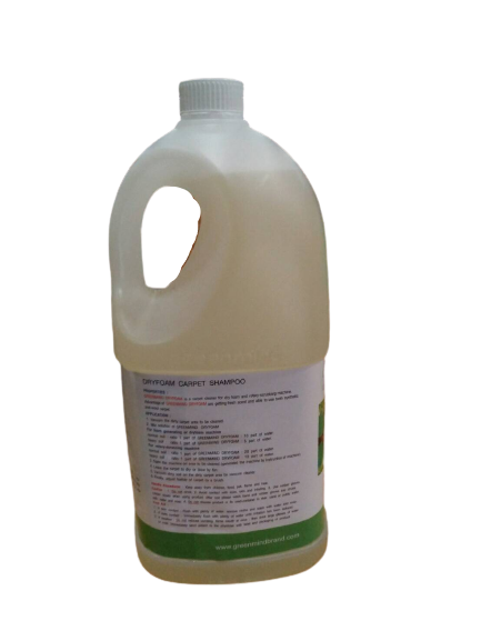 กรีนมายด์ ดรายโฟม น้ำยาซักพรม 3.8 ลิตร 4 แกลลอน ให้กลิ่นหอม ใช้ได้ทั้งพรมใยสังเคราะห์ และพรมที่ทำจากขนสัตว์