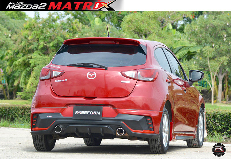 ชุดแต่งรอบคัน MATRIX MAZDA 2 5 ประตู SKY ACTIVE 2015-2019