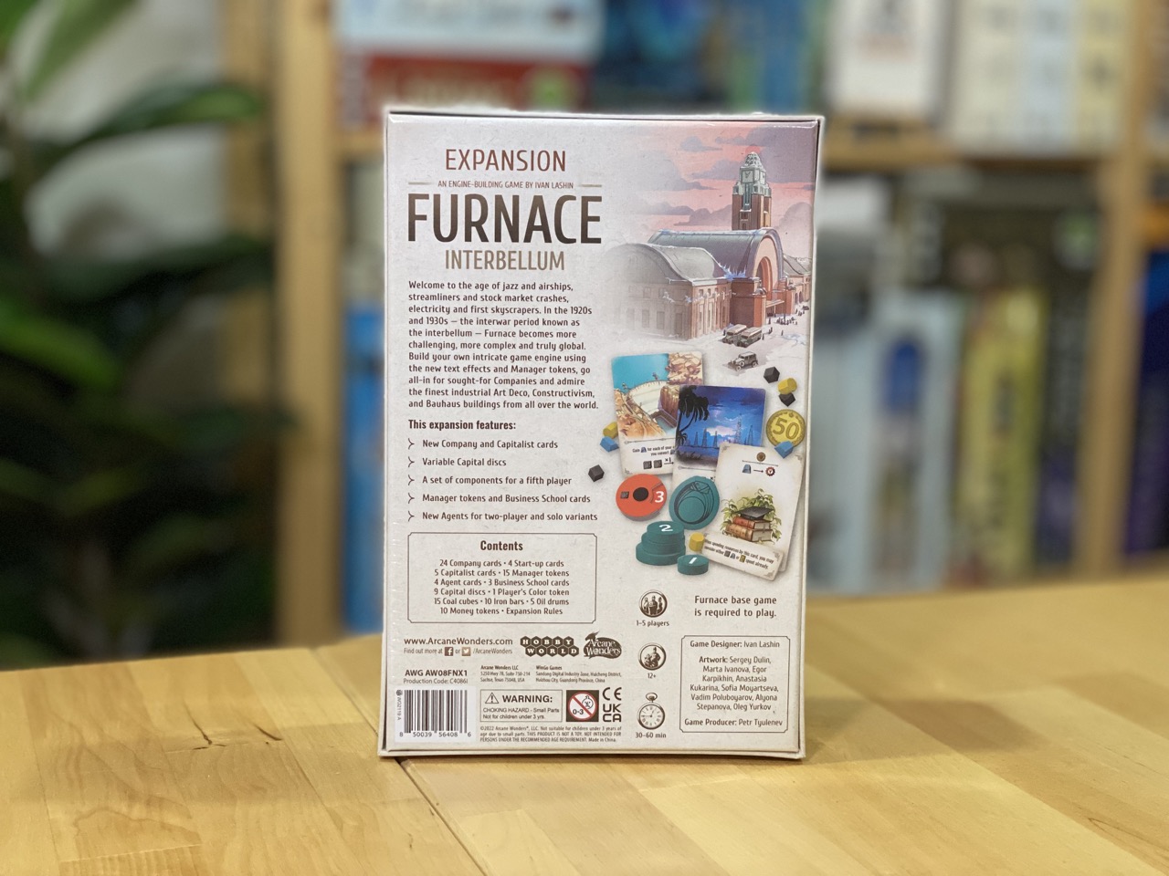 Furnace Interbellum ภาคเสริม บอร์ดเกม ของแท้