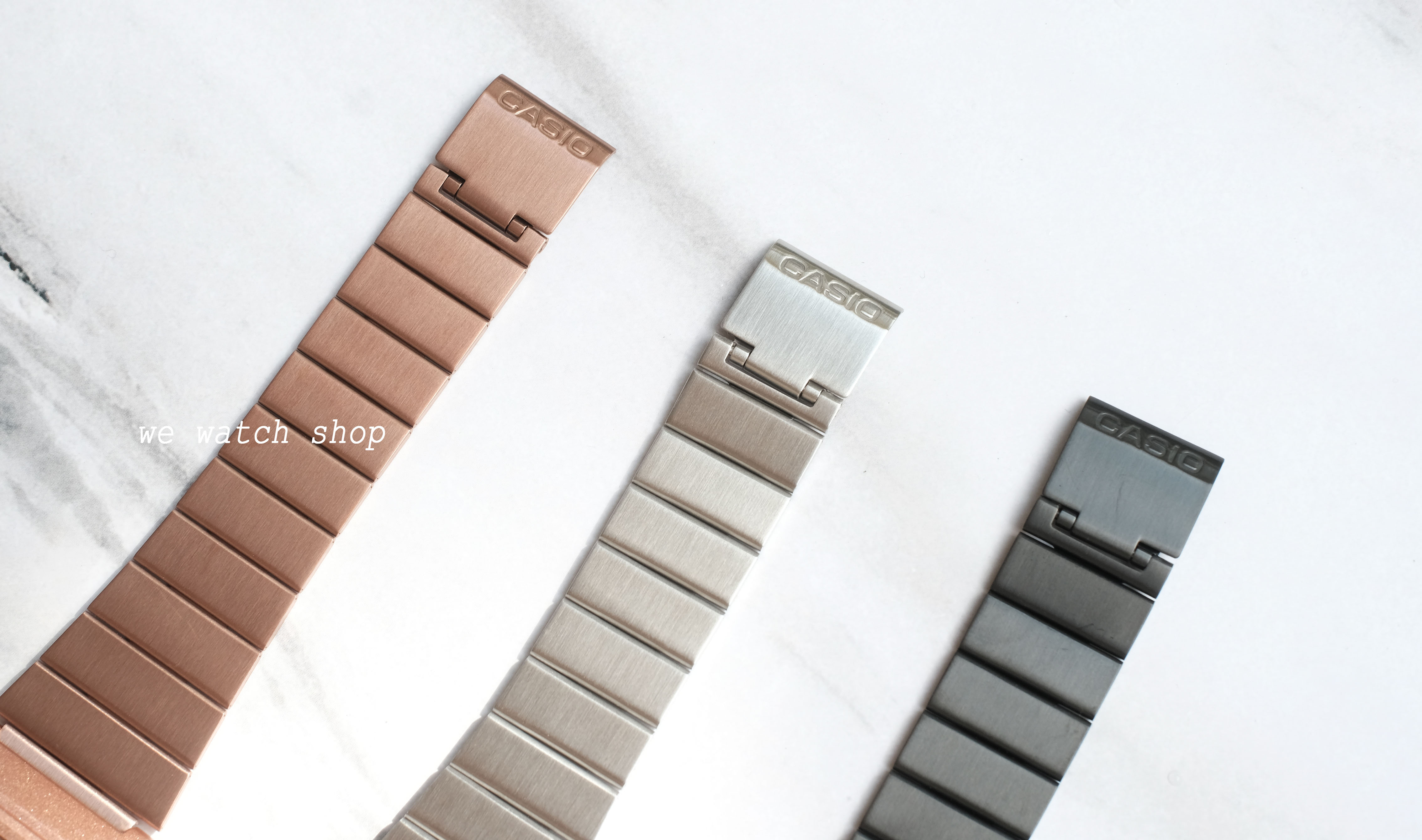CASIO Standard รุ่น B650WD-1ADF สีเงิน สายเหล็ก สินค้าของเเท้ รับประกันศูนย์ CMG