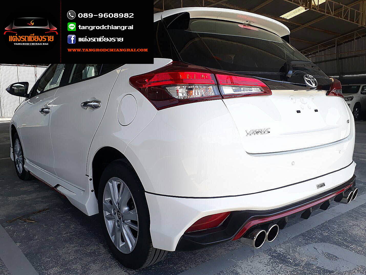 ชุดแต่ง SMT Yaris ATIV 5 ประตู