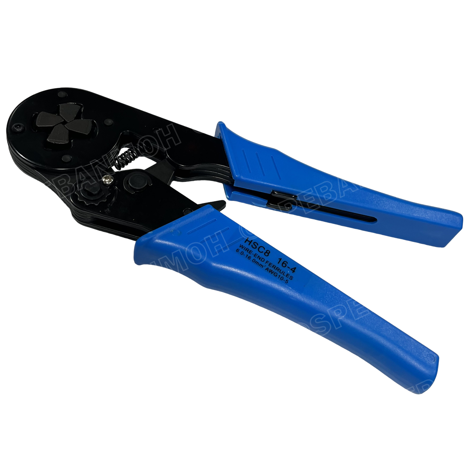 [ 1 ชิ้น ] HSC8-16-4 คีมย้ำหางปลา คอร์ดเอ็น รุ่นหนา หางปลาเข็ม 4-16 mm² Crimping Terminal For Coed End คีมย้ำสลิปเข้าปลายสาย ย้ำสายไฟ Wire ferrules End sleeves 12-5AWG คีมอเนกประสงค์ ด้ามจับ แบบ 4 เหลี่ยม CRIMPING TOOLS 4.0 6.0 10.0 16.0 mm