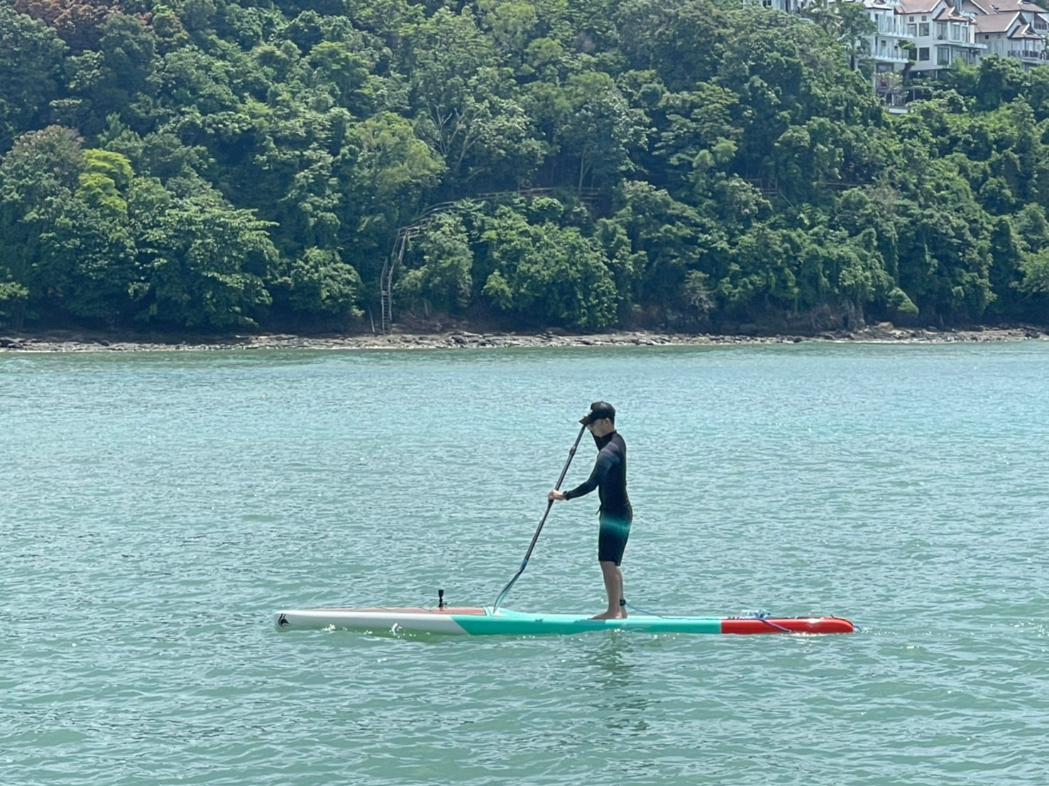 SUP แบบแข็งไฟเบอร์กล๊าส Touring 14" X 28"