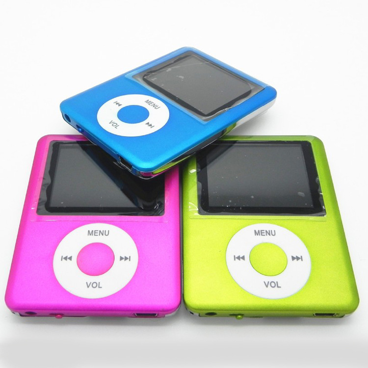เครื่องเล่น MP4 Player รุ่น Classic พร้อมเมมโมรี่ ความจุ 4GB, 8GB และ 16GB แถมฟรี!! หูฟัง+สายชาร์จโหลดเพลง+กล่องพกพา