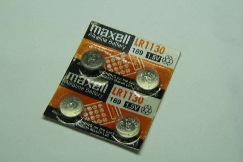 LR1130 : Maxell, 1.5V, Alkaline Battery