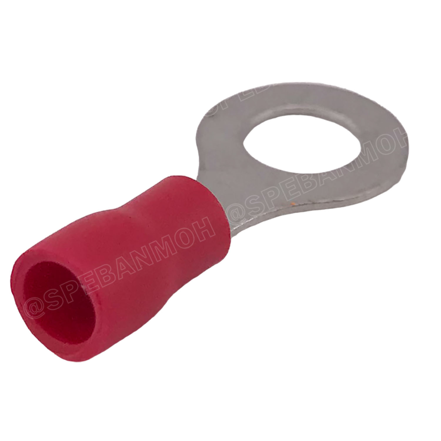 [ 100 ตัว/ถุง ] RV1.25-8 สำหรับสาย 0.5-1.5 sq.mm 22-16AWG หางปลากลม หางปลาหุ้มฉนวน เทอร์มินอล หางปลาย้ำสายไฟ หางปลา หางปลากลมหุ้ม หางปลาแฉก Terminal Crimping หางปลา กลมหุ้ม หางปลาต่อสาย ขั้วต่อสายไฟ หางปลาวง หางปลา RV Spade Terminal หางปลากลมหุ้มฉนวน