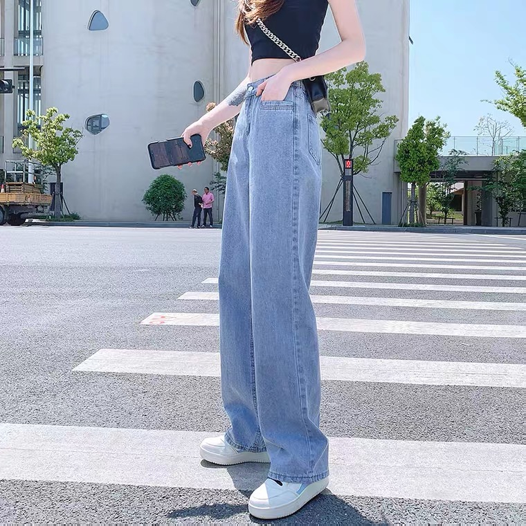 กางเกงยีนส์เดนิม VINTAGE DENIM DM002