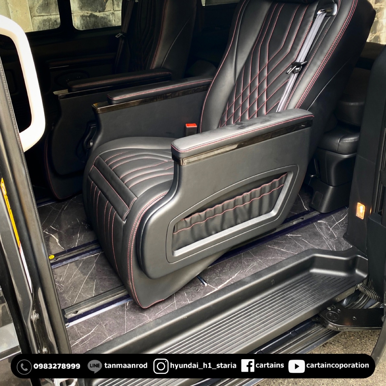 ปูพื้น รถ ฮุนได hyundai h1 starex และ staria