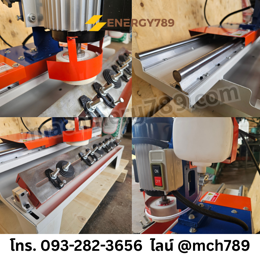 เครื่องลับมีดระบบมือผลัก รุ่น600 พร้อมมอเตอร์ 550W(220V/380V) เครื่องลับคมใบมีด แท่นลับมีด เครื่องเจียรมีด รองรับใบมีดยาวสูงสุด 600 มม. ลับมีดสูงสุดได้ทีละ4ใบมีด Manual Blade Sharpener / Blade Sharpening Machine (Maximum Length 600MM x 4PCS)