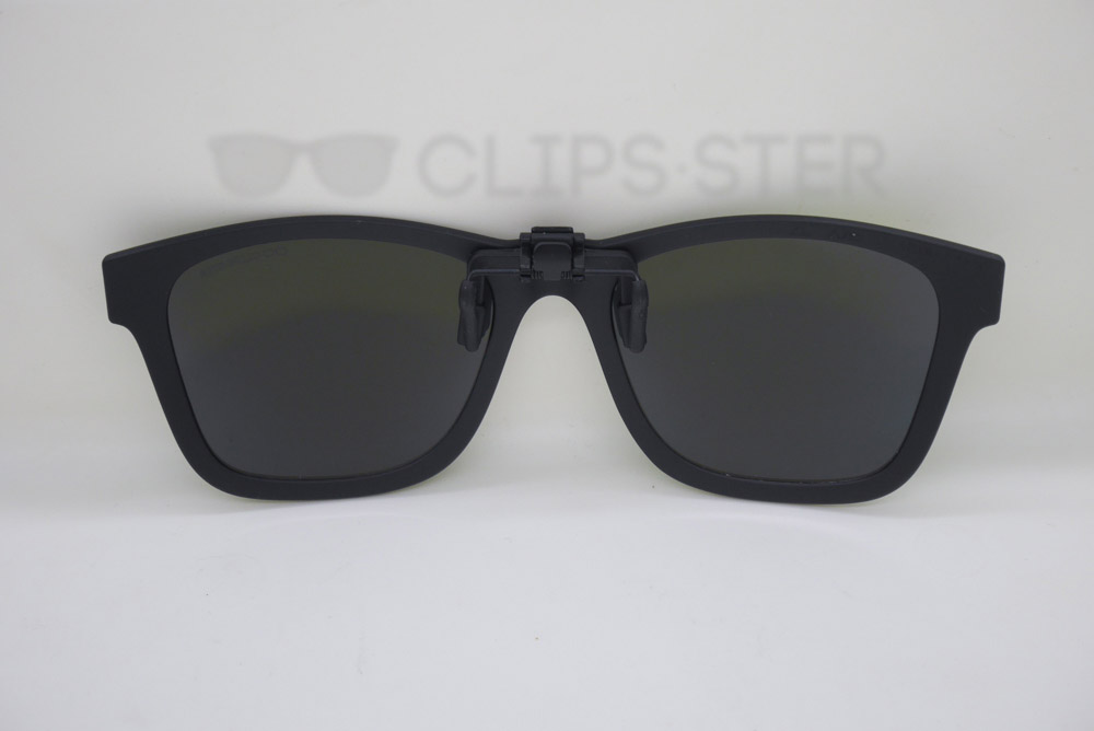 คลิปออนกันแดด Clipsster รุ่น Wayster O Signature Edition กรอบดำเลนส์ปรอทส้ม