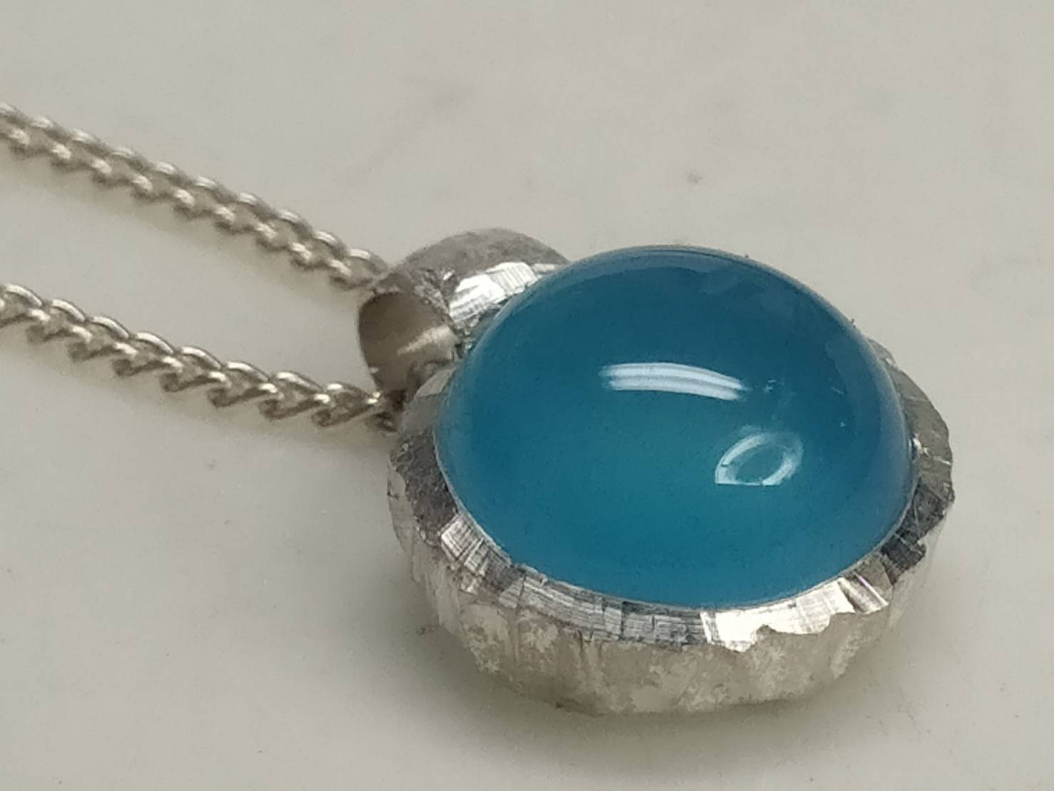 Chalcedony pendant