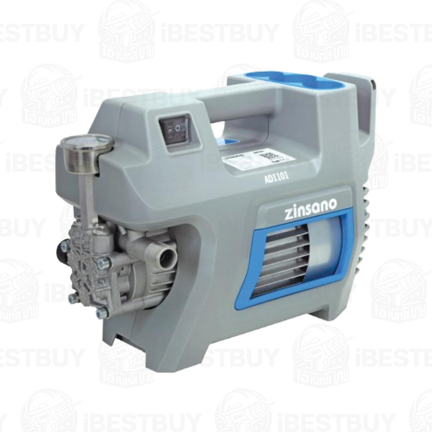 Zinsano AD1101 เครื่องฉีดน้ำแรงดันสูง 110 บาร์ ระบบ Total Stop System (TSS)