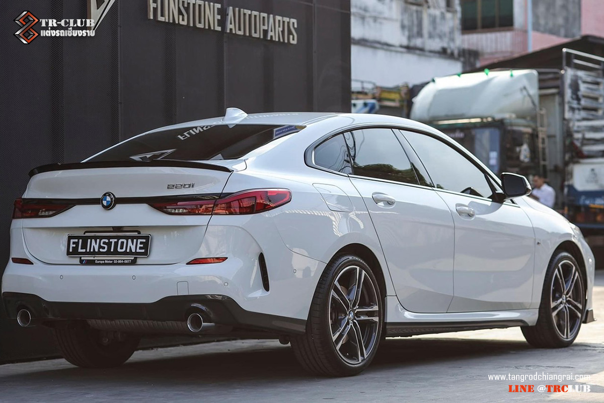 ลิ้นหน้าดำเงา GTs และสปอยเลอร์ M Performance สำหรับ BMW F44