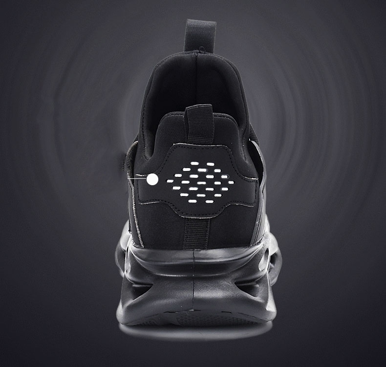 HOT SPORT NO.9 รองเท้าเซฟตี้ ผ้าใบ ดีไซส์สวย ทันสมัย หัวเหล็ก พื้นยางกันลื่น นุ่มเด้ง สวมใส่สบาย