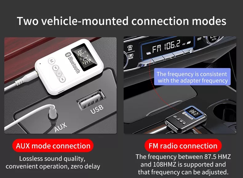 เครื่องเล่น MP3 บูลทูธ MP3 Player Bluetooth LCD Music เมม16GB+ตัวอ่านการ์ด+สาย AUX+สายชาร์จ อุปกรณ์เสริมครบเซ็ต!!