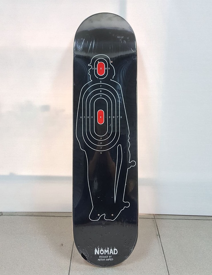NOMAD Skateboard Deck 8"