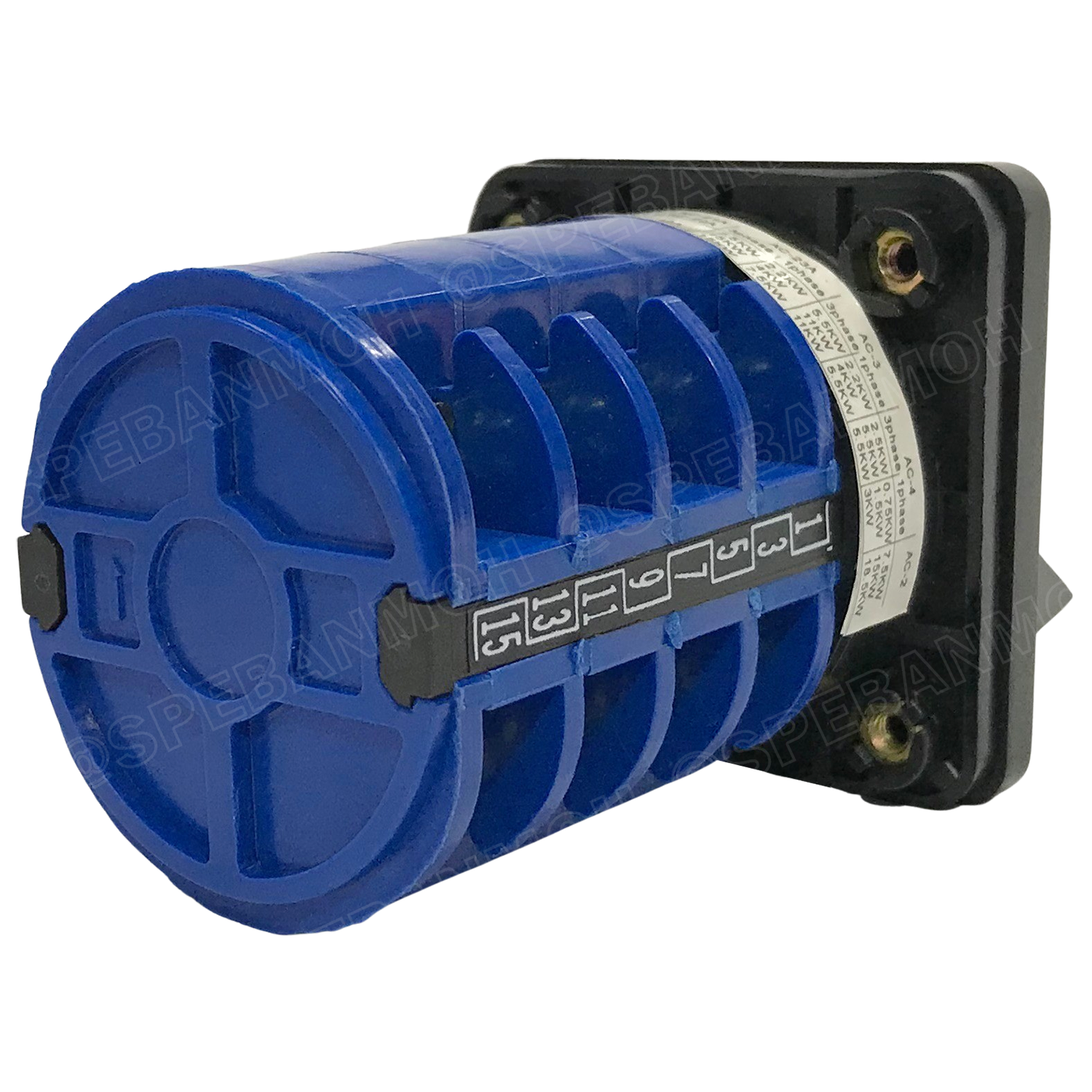 [ 1 ชิ้น ] LW26 4P 0-1-2-3-4 สวิทช์บิด 20A 32A 63A 4P 5Position 380V Cam Switch 5ตำแหน่ง สวิทช์ อุตสาหกรรม / โรงงาน Change Over Switch แคมสวิทช์ Selector Switch สวิทช์โรงงาน ซีเลคเตอร์สวิตช์ 5 ตำแหน่ง 48 x 48