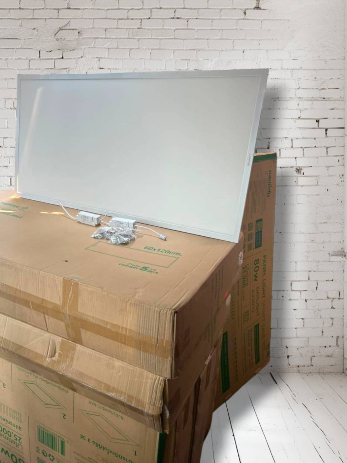 LAMPTUN Panel Bright80วัตต์ Size60x120,จำนวน 1โคม/ลัง