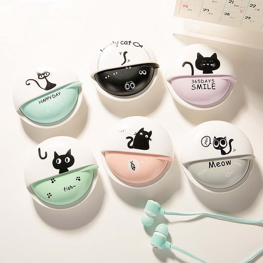 Headphone with Storage Box - CAT