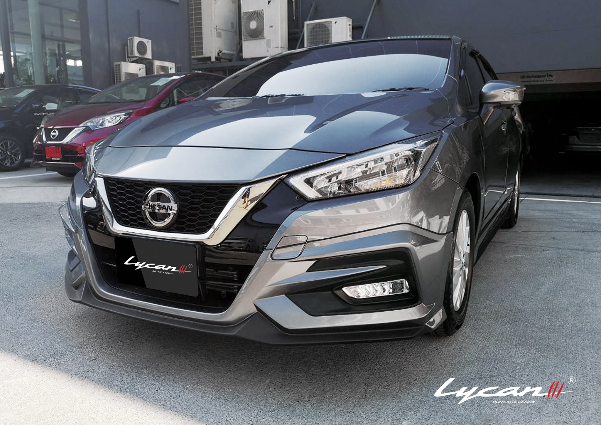 ชุดแต่งรอบคัน LYCAN ALMERA 2020