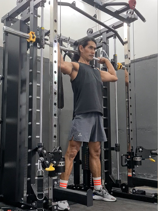 สมิทแมชชีน Altaz 3087B (Iron G20) Smith Machine Altaz 3087B (G20) ม้านั่ง202+แผ่น50kg